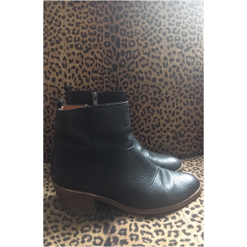 Madewell fitted block heel bootie